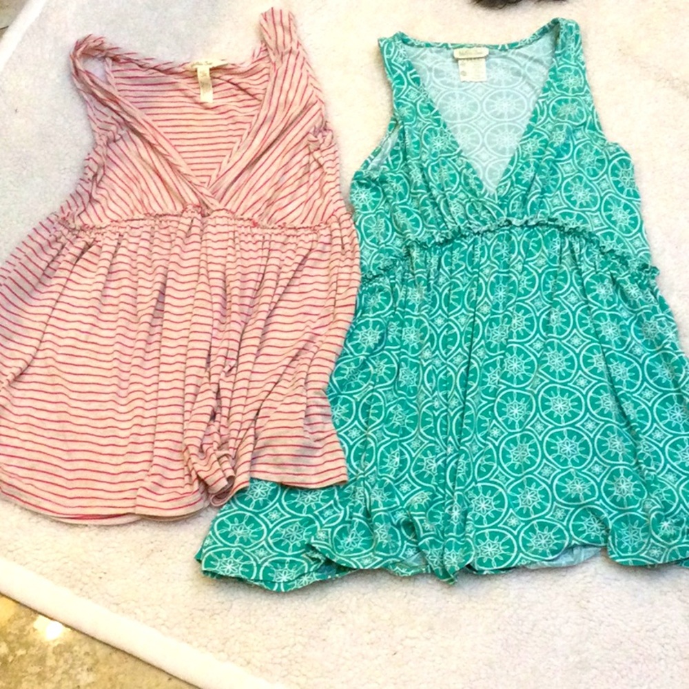 - - 2 Matilda Jane tunics extra small